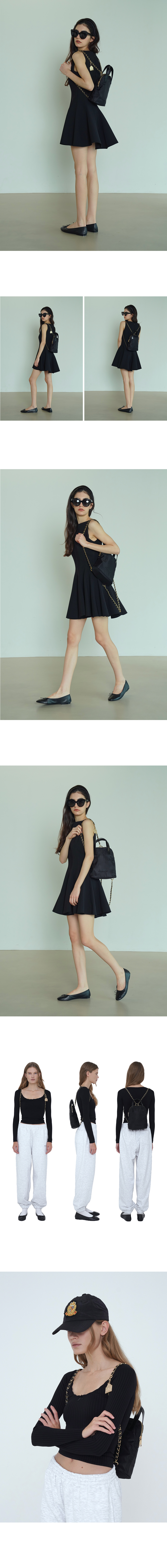 [RUE D’EUGENIE] Luna Backpack : Gold Chain MUSINSA | RUE D'EUGENIE [20K Gold Chain] Luna Backpack